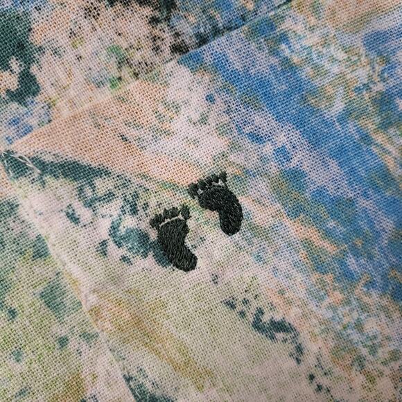 RARE VINTAGE 60S 70S HANG TEN REVERSE PRINT SURFER ALOHA HAWAIIAN SHIRT XL - Picture 6 of 10